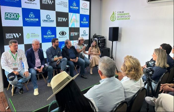 Durante a Bahia Farm Show, um dos maiores eventos do agronegócio do país, a segurança jurídica para - (Foto: Araticum Assessoria de Comunicação)